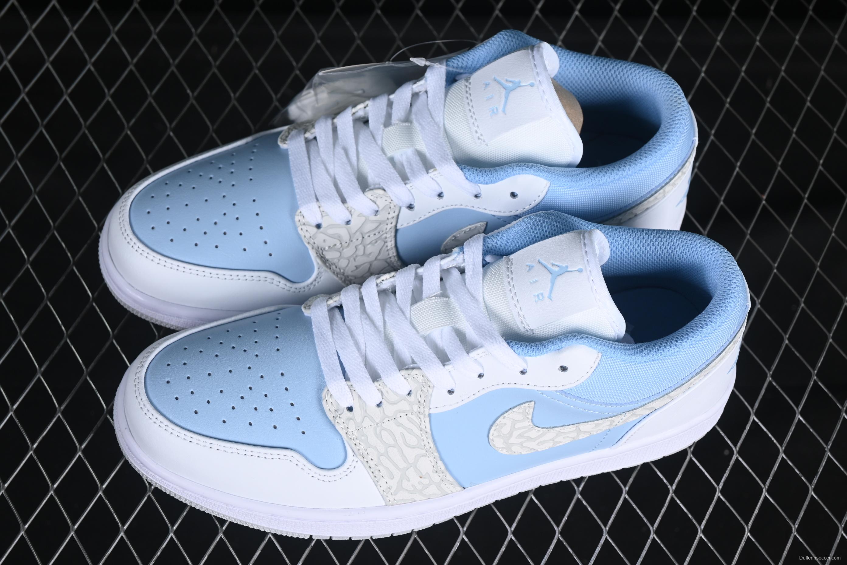Nike Air Jordan 1 Low "True Blue" Basketball Shoes - IB7692-400