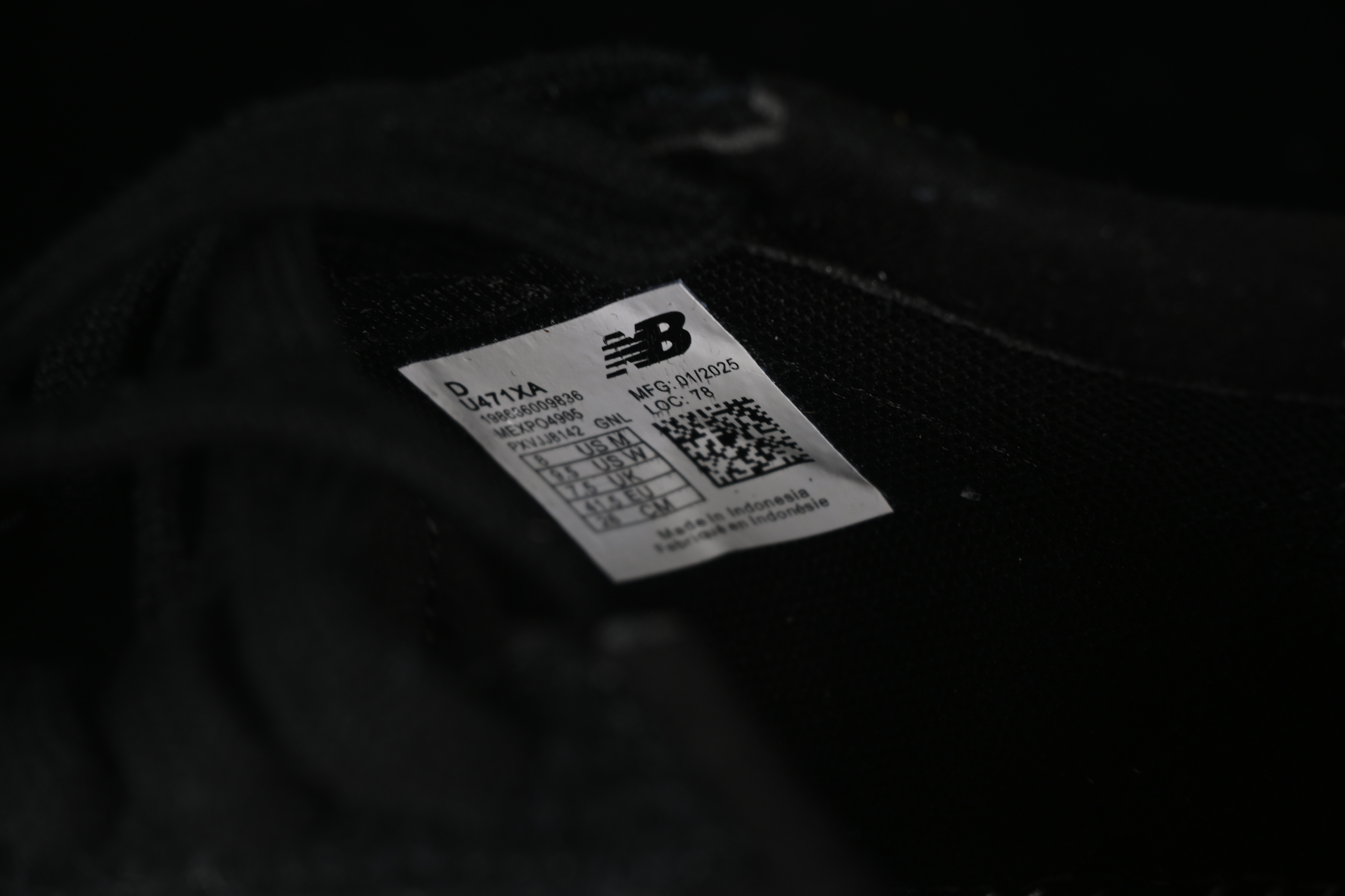 New Balance NB471 Series Fabric and Leather Casual Lifestyle Shoes - U471XA