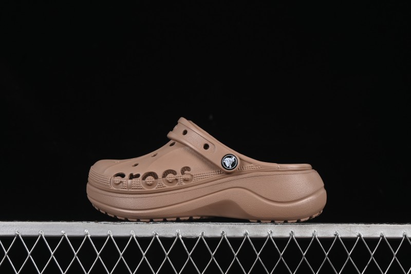 Crocs Baya Platform Classic Summer Two-Way Sandals Clogs - B.D4