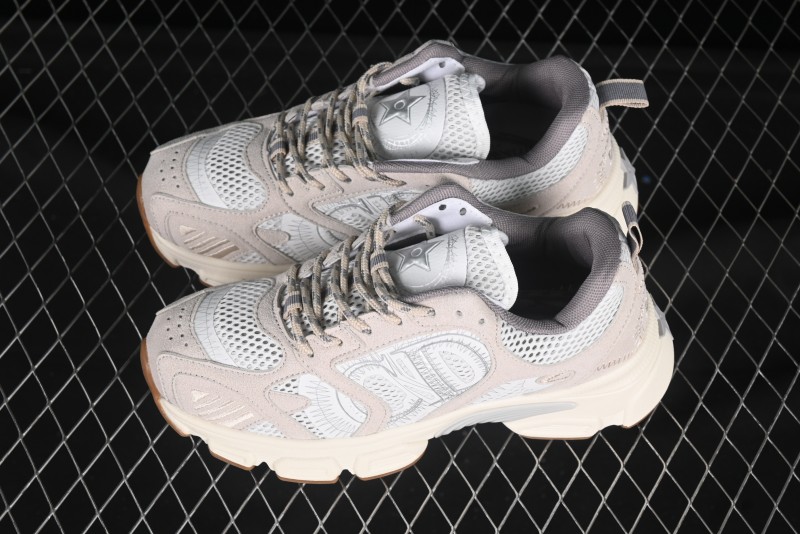 Dior Chrono Round Toe Lace-Up Lifestyle Casual Running Sneakers - 24W Beige