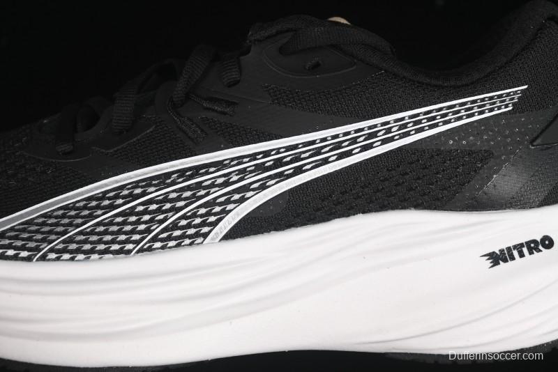 Puma Deviate Ntro 3 Comfortable Anti-Slip Wear-Resistant Low-Top Casual Running Shoes - 309707-01