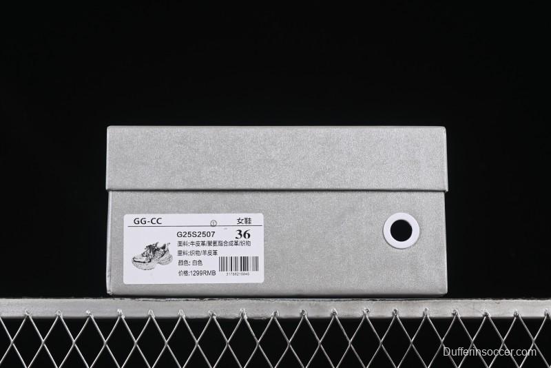 GG-CC Platform Casual Running Sneakers with Thick Sole for Women - G25S2507