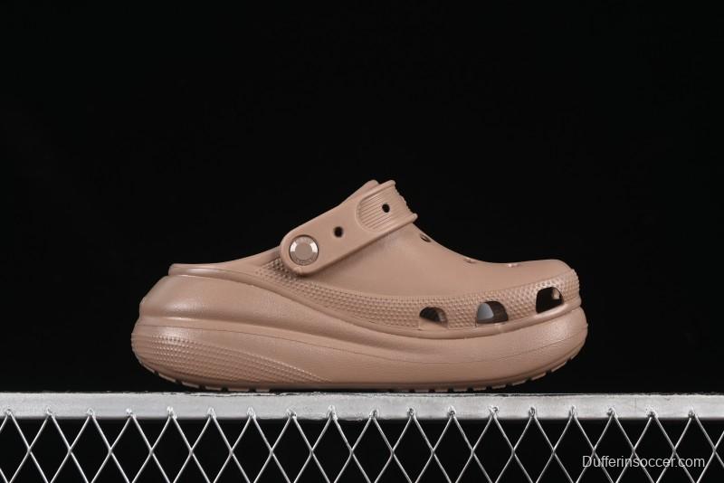 Crocs Classic Puff Two-Way Summer Sandals with Ventilation Holes - B.D4