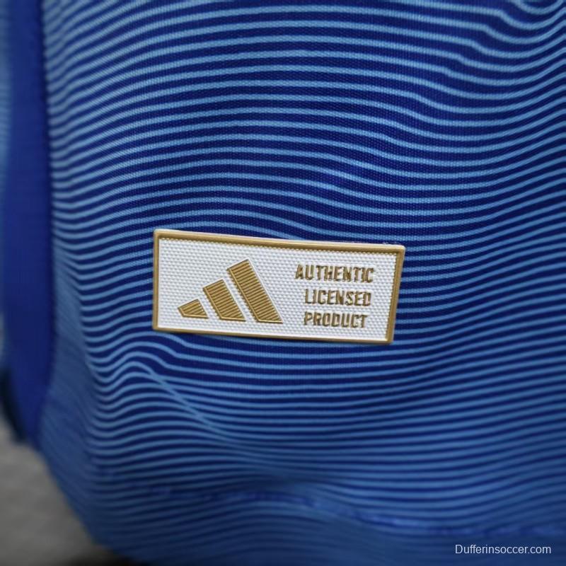 Player Version 25/26 Millonarios Blue with Andina Logo Design Home Jersey