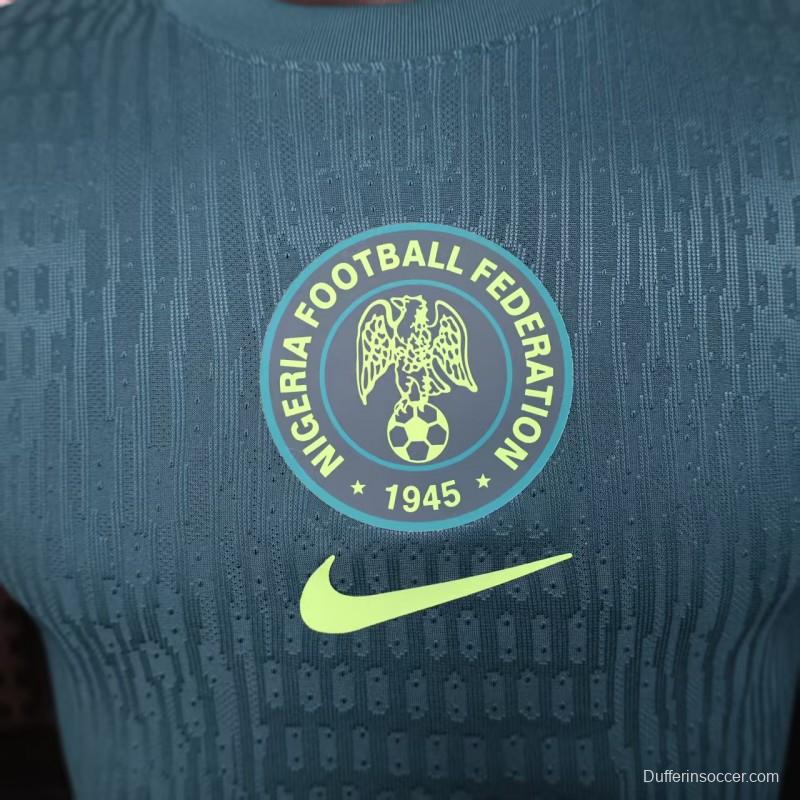 Player Version 2025 Nigeria Green Jersey