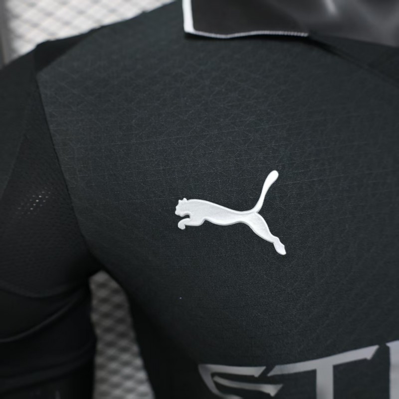 Player Version 25/26 Manchester City Black Away Jersey