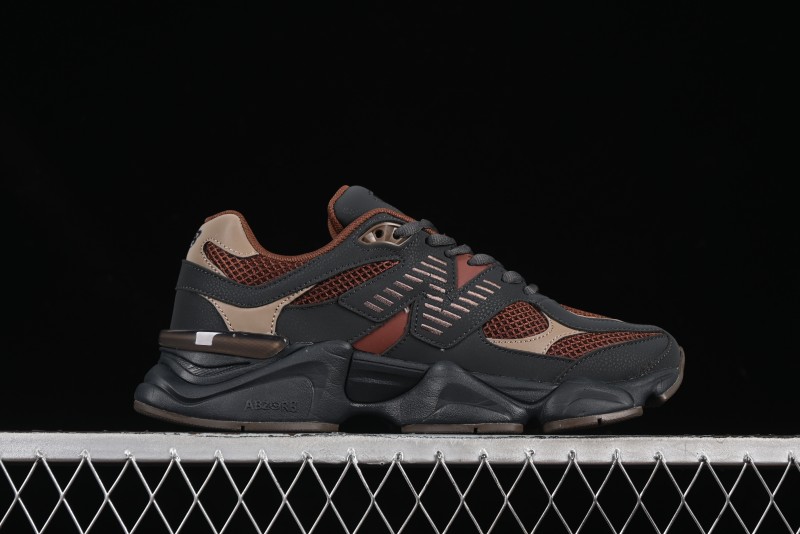 Joe Freshgoods x New Balance 9060 Retro Casual Running Sneakers with ABZORB Cushioning - U9060RFB