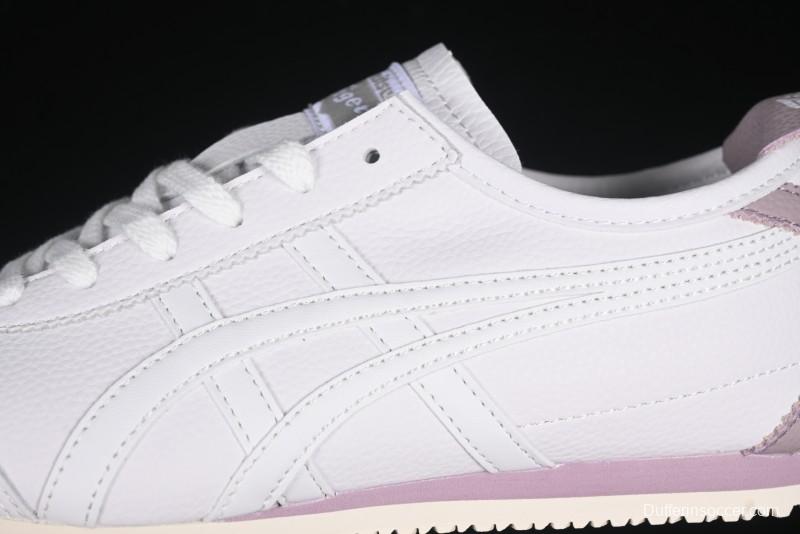 Onitsuka Tiger Mexico 66 Low-Top Leather Sneakers for Casual Running - 1183B781-104