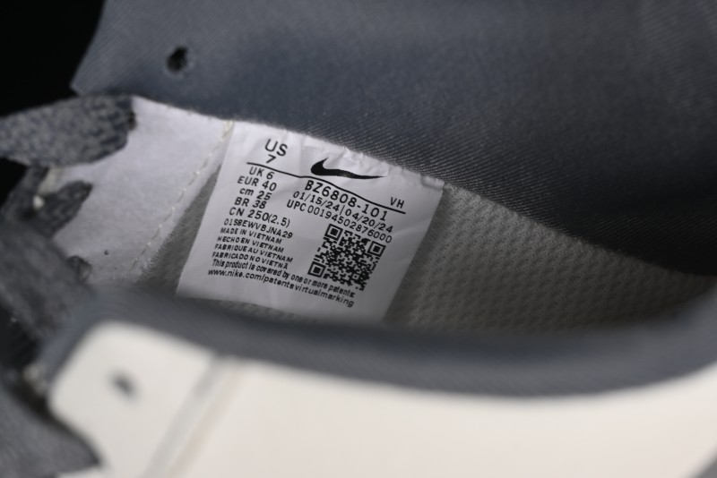 Nike Air Force 1'07 Low Stussy Collaboration Woven Fabric Low-Top Casual Sneakers - BZ6808-101