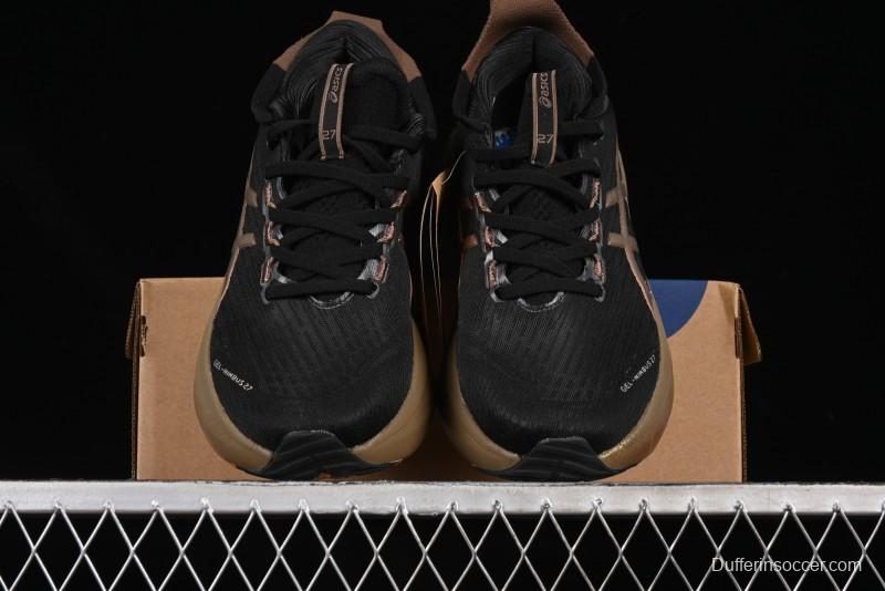 Asics Gel-Nimbus 27 Retro Breathable Casual Shoes Cushioned Durable Running Shoes for Men - 1011C095-001