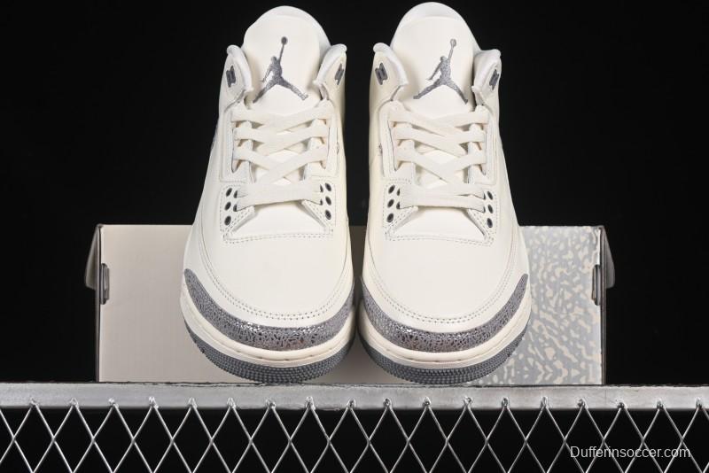 Nike Air Jordan 3 Retro OG Sail Metallic Silver - CK9246-100