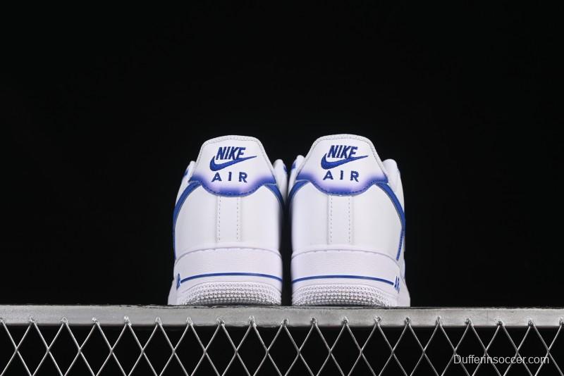 Nike Air Force 1'07 Low Blue Planet Casual Sneakers with Full-Length Air Cushion - ZH0316-079