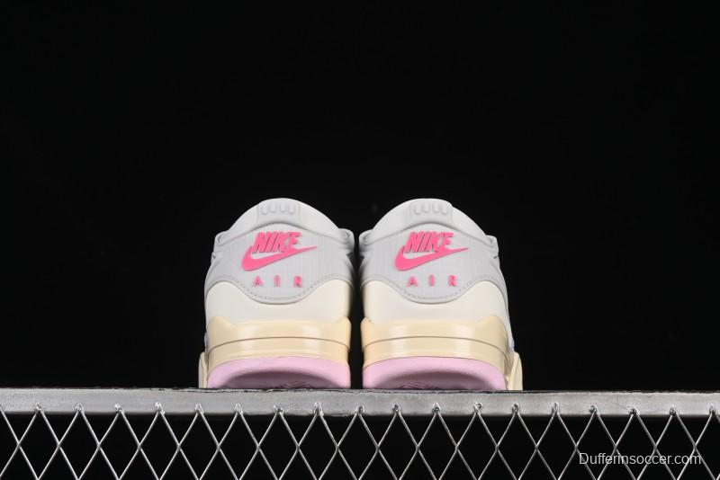 Nike Air Jordan 4 Remastered Retro Sneakers with Textile Mesh and Suede Upper - IB4466-025