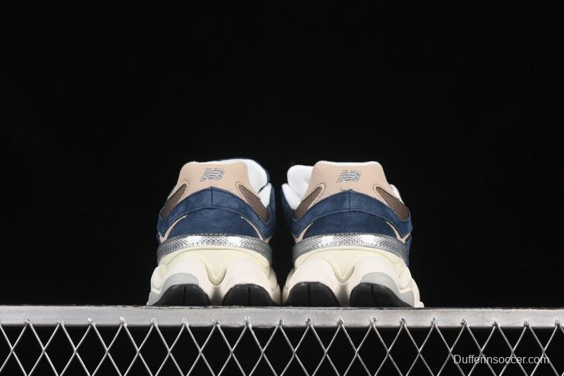 New Balance NB9060 Series Retro Casual Running Shoes with ABZORB Cushioning Technology - U9060LBB