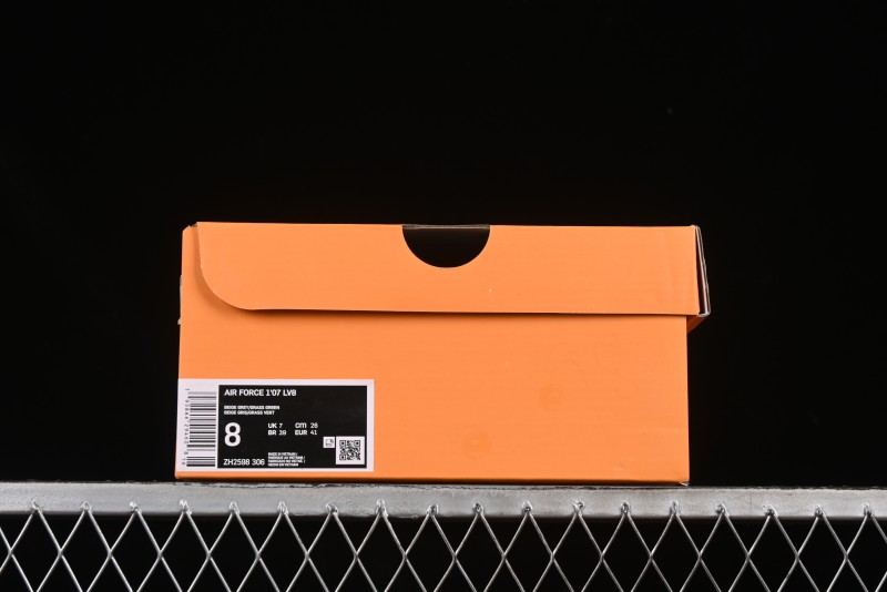 Nike Air Force 1 '07 Low LV Collaboration Green Stone Grain Gum Sole Casual Sneakers - ZH2598-306