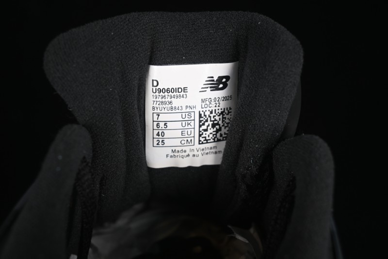 New Balance NB9060 Series Retro Casual Running Shoes with ABZORB Cushioning - U9060IDE