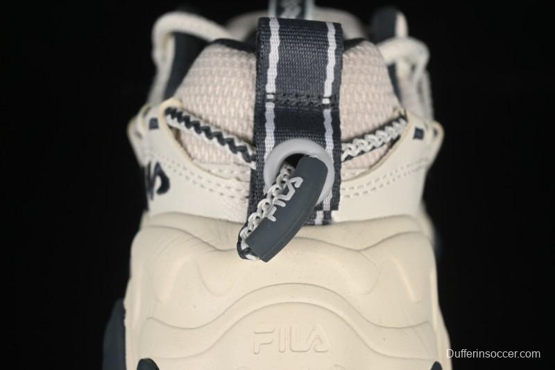 Fila Heritage Fluid Cat Paw 5.0 Retro Dad Shoes with Lace-Up Design - F12W432101FSH