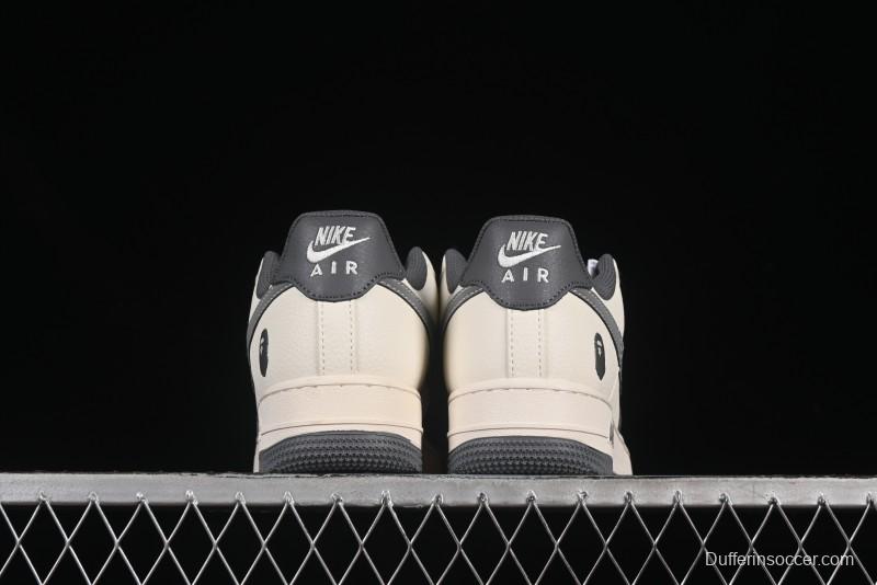 Nike Air Force 1 '07 Low Bape Collaboration Star Swoosh Casual Sneakers - XS1958-570