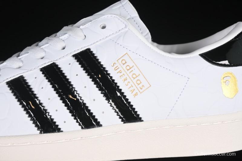 Adidas Bape Superstar JR2701 Shell Toe Casual Sneakers - JR2701