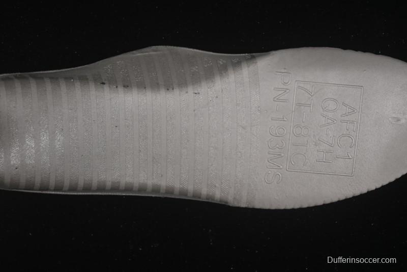 Nike Air Force 1'07 Low Casual Sneakers in Black with Purple Swoosh - HQ2037-001