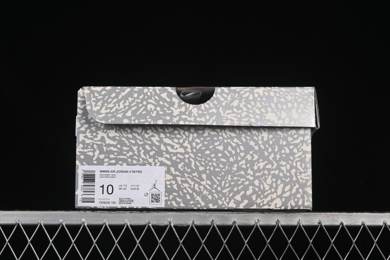 Nike Air Jordan 3 Retro OG Sail Metallic Silver - CK9246-100