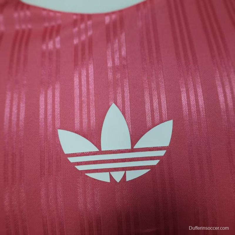 Player Version 2025 Adidas Original Pink T-Shirt