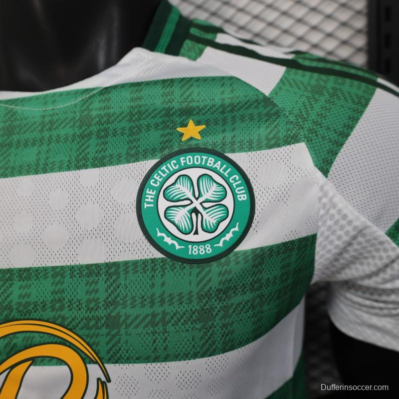 Player Version 25/26 Celtic Home Jersey
