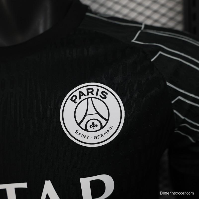 Player Version 25/26 PSG Black Goalkeeper Jersey