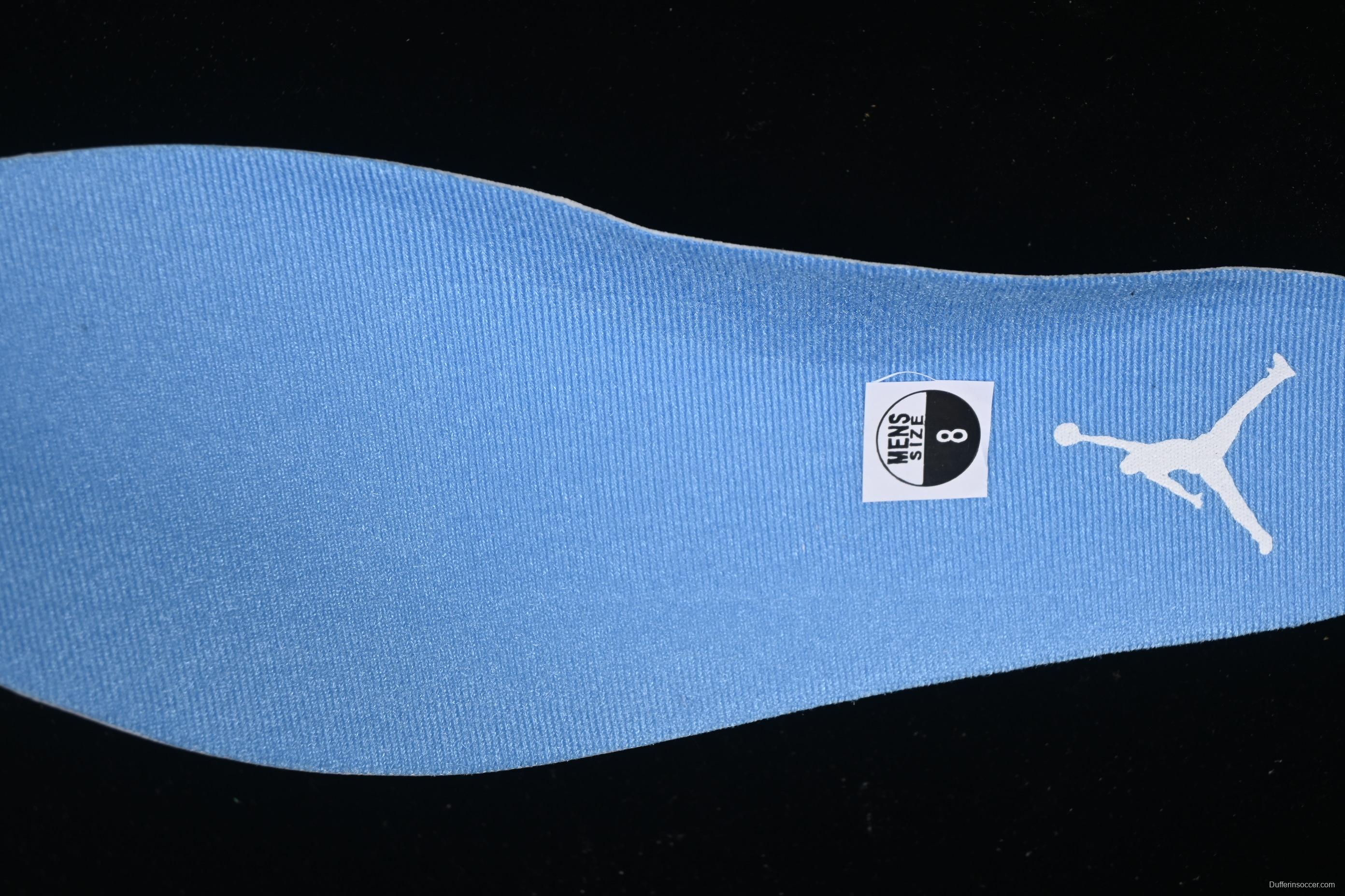 Nike Air Jordan 12 Retro Basketball Shoes in White University Blue - CT8013-112