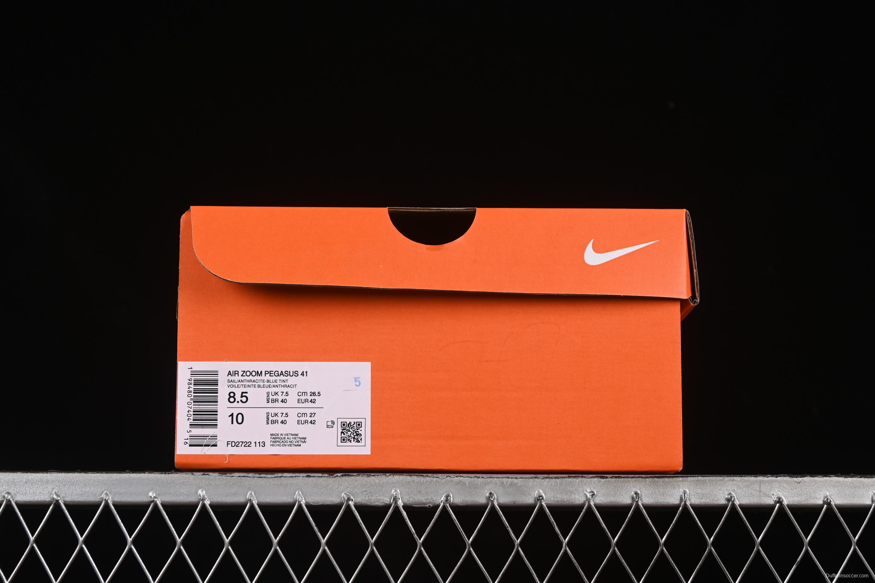 Nike Air Zoom Pegasus 41 Running Shoes with Breathable Mesh and Cushioned Support - FD2722-113