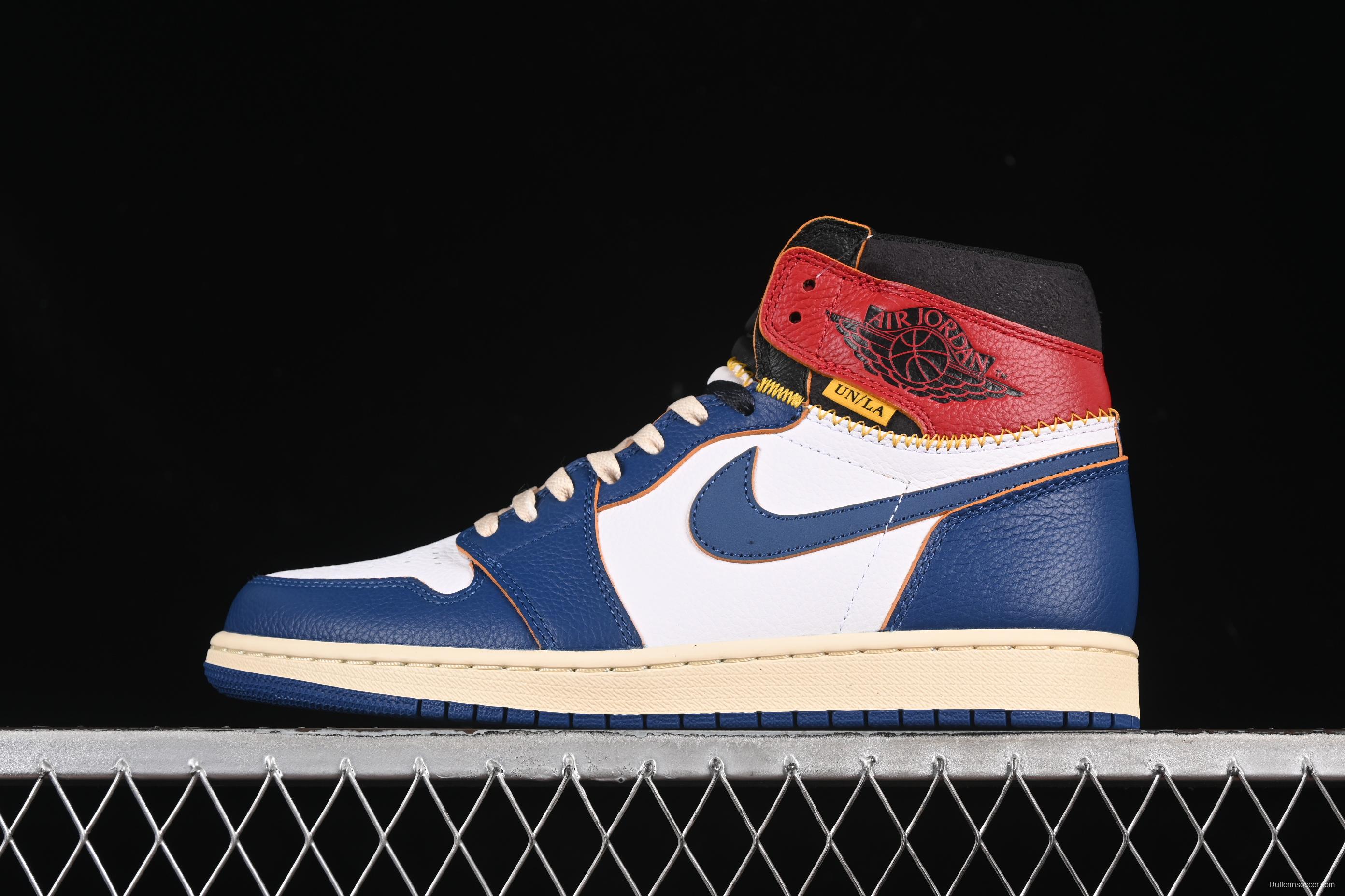 Nike Air Jordan 1 x Union AJ1 Limited Edition Deconstructed Patchwork Basketball Shoes - BV1300-146
