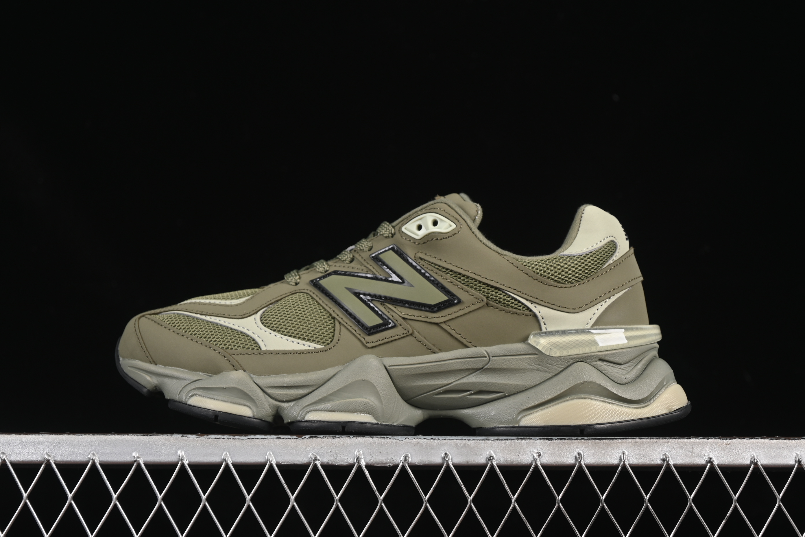 New Balance NB9060 Retro Casual Running Shoes with ABZORB Cushioning - U9060ZGD
