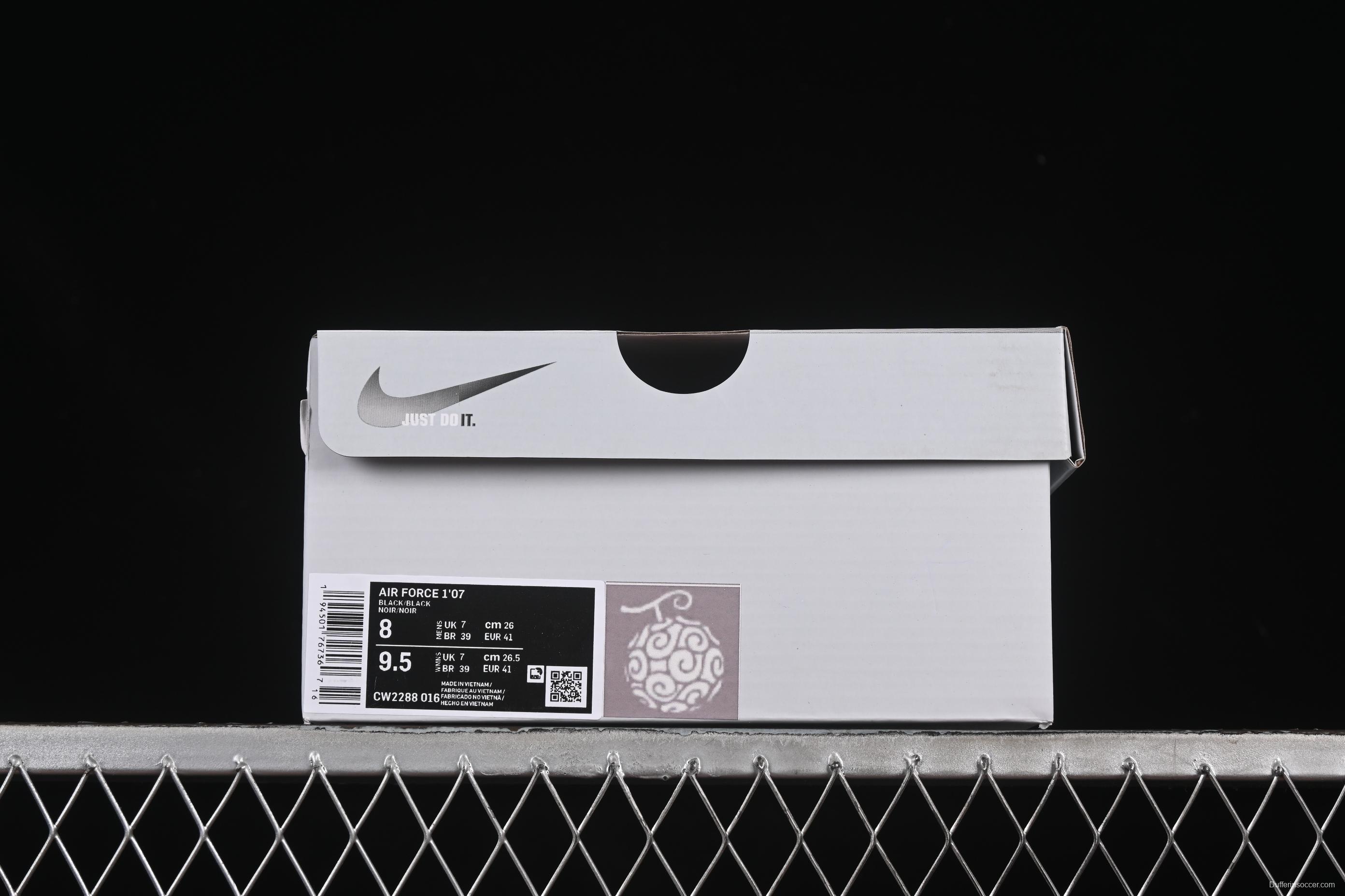 Nike Air Force 1'07 Low "Nica" One Piece Manga Series Gear 5 Nika Casual Sneakers - CW2288-016