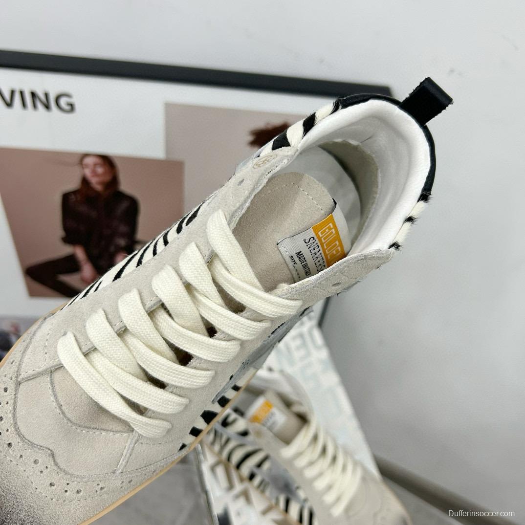 2024 Unisex GGDB Black White Grey Suede High Top Sneakers MJ00300