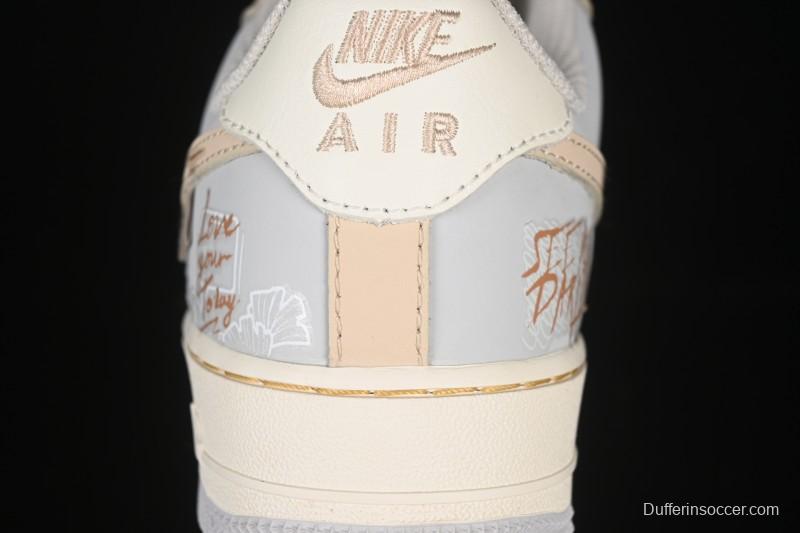 Nike Air Force 1'07 Low Love Letter Casual Sneakers - DB3301-111