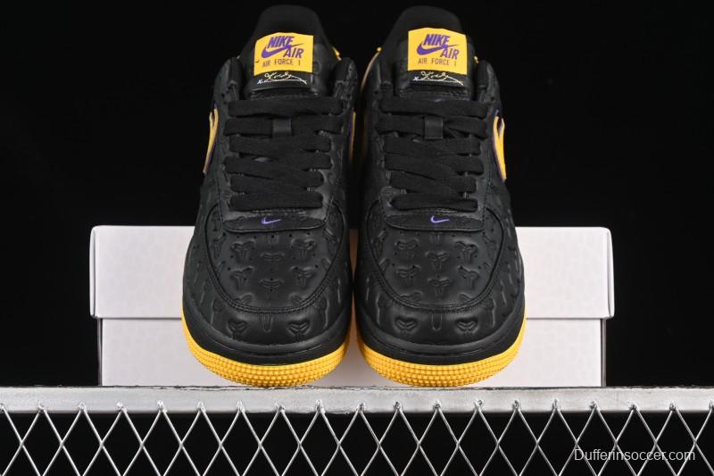 Nike Air Force 1 '07 Low Kobe Full-Grain Leather Casual Sneakers - HV5122-001