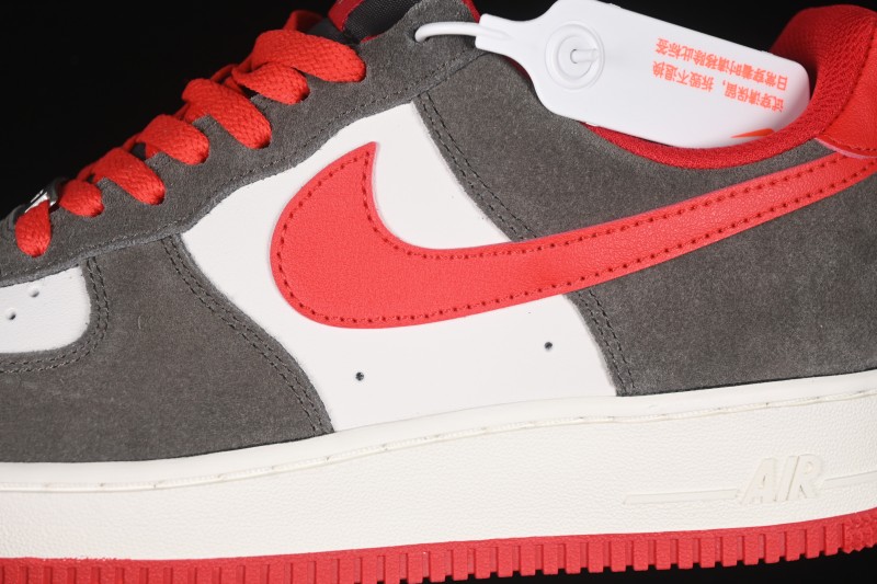 Nike Air Force 1'07 Low Casual Sneakers with Full-Length Air Cushion - FQ8714-201
