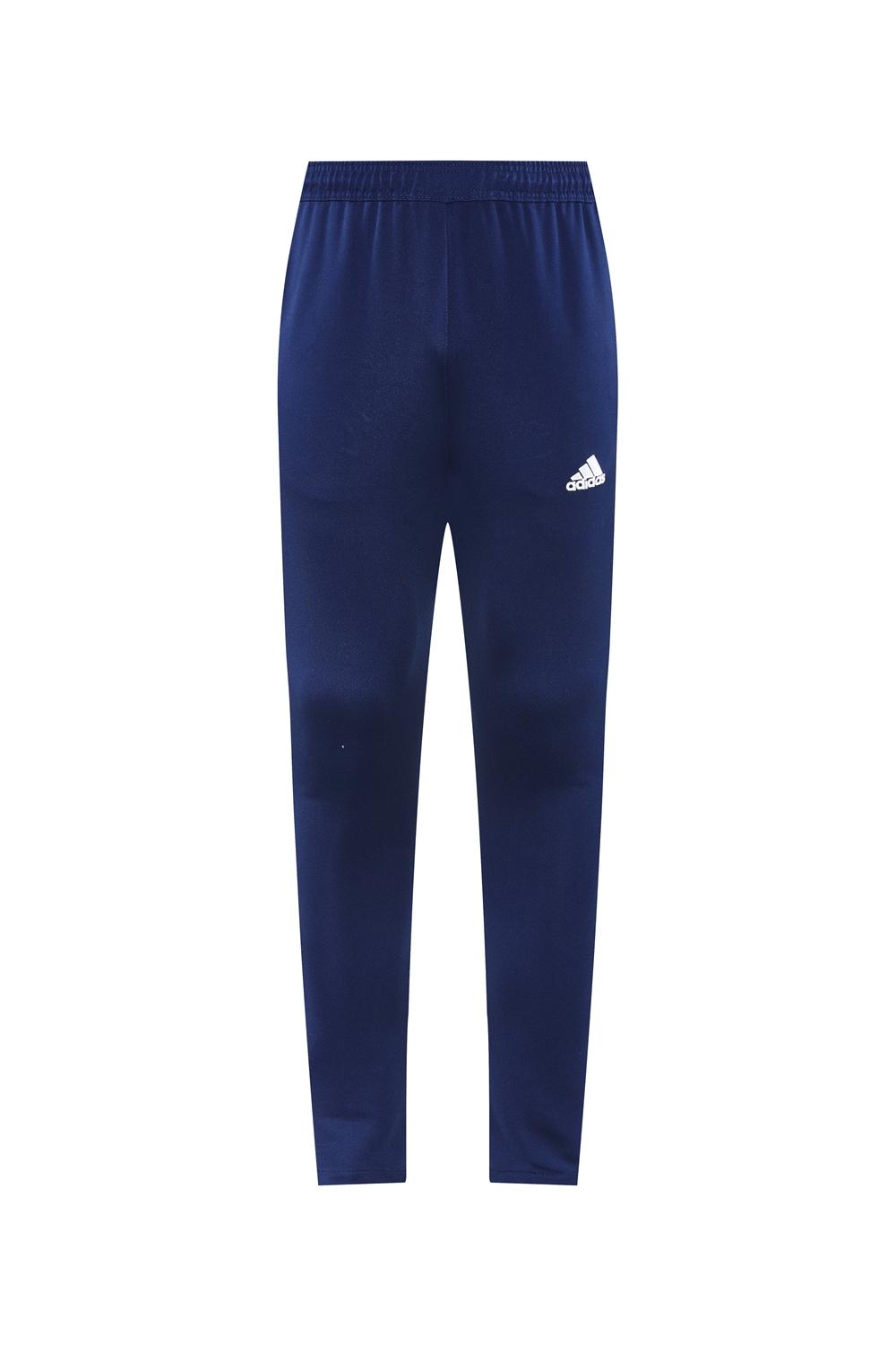 2025 Adidas Blue/Navy Full Zipper Jacket +Long Pants