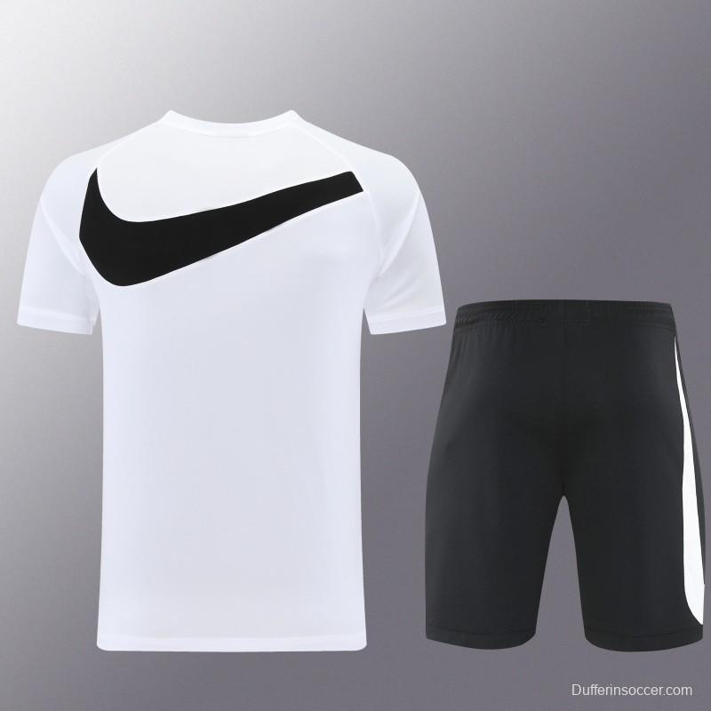 25/26 Nike White Short Sleeve Jersey+Shorts