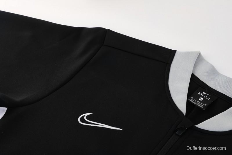 2025 NIKE Black Full Zipper Jacket + Long Pants