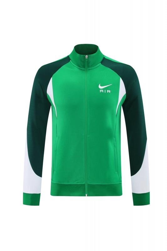 2025 NIKE Green Full Zipper Jacket +Long Pants