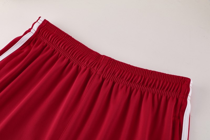 2025 Adidas Red Short Sleeve Jersey+Shorts