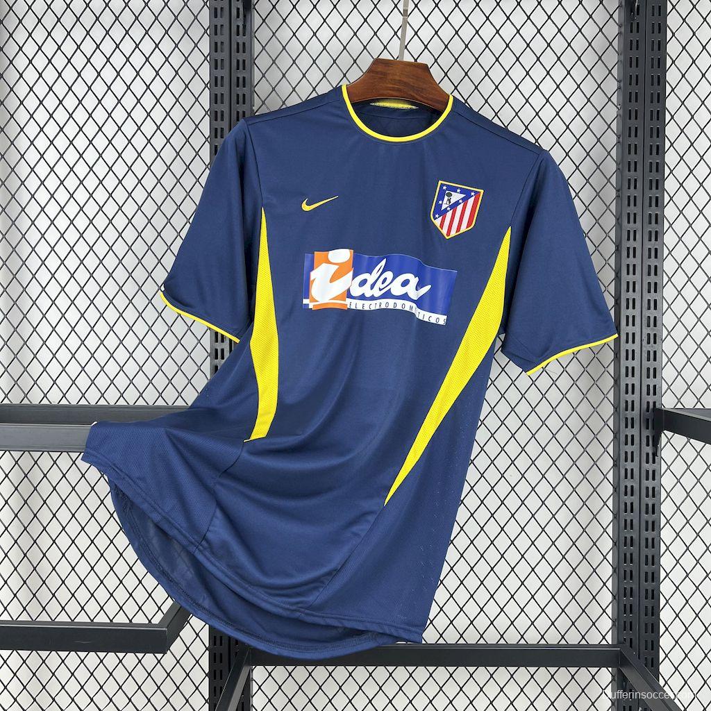 2002/03 Atletico Madrid Away Retro Jersey