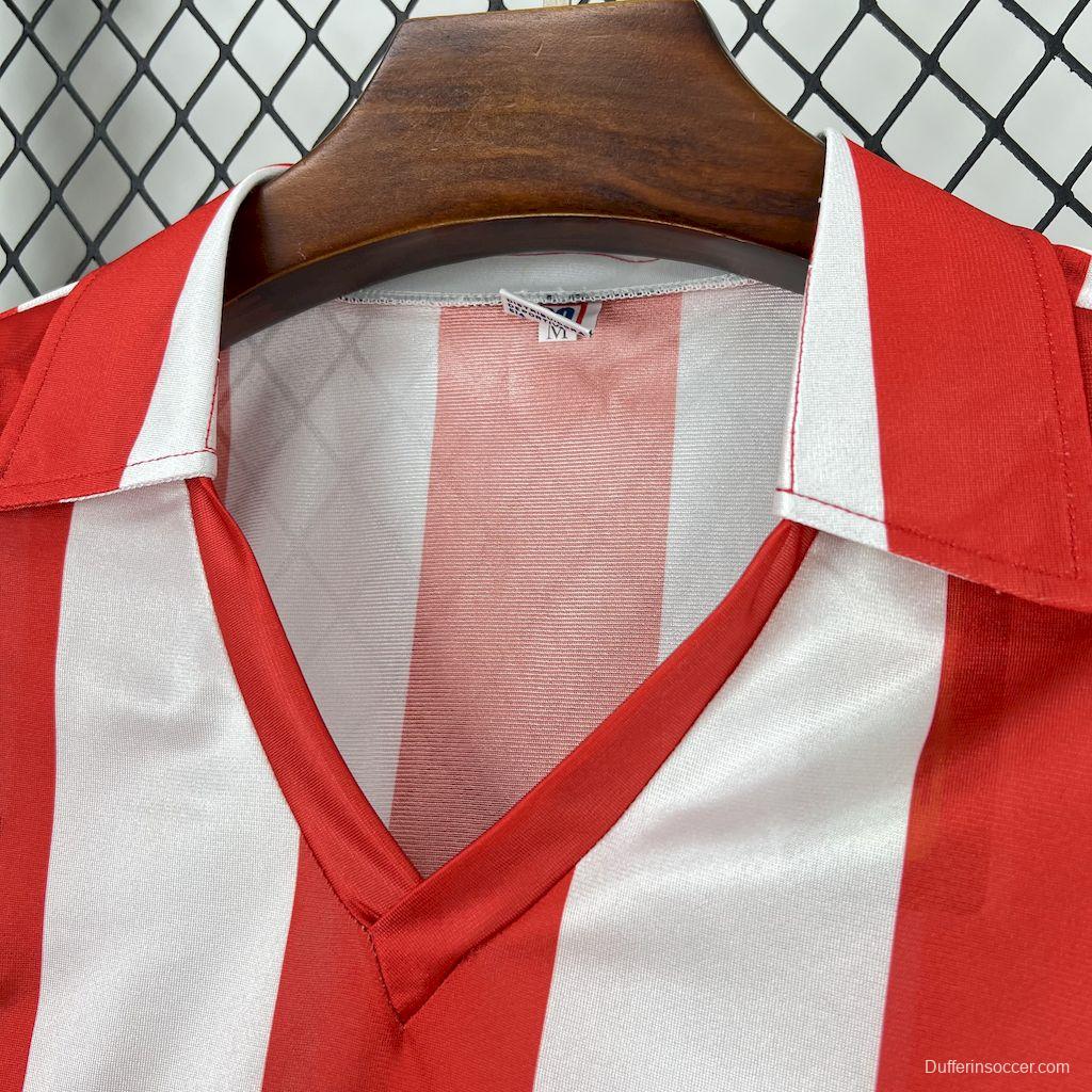 1982/83 Atletico Madrid Home Retro Jersey