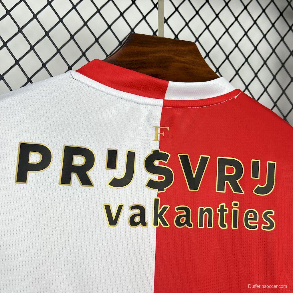 2025/26 Feyenoord Rotterdam Home Jersey