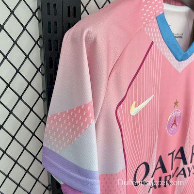 2025/26 PSG Paris Saint-Germain Pink Special Edition Jersey