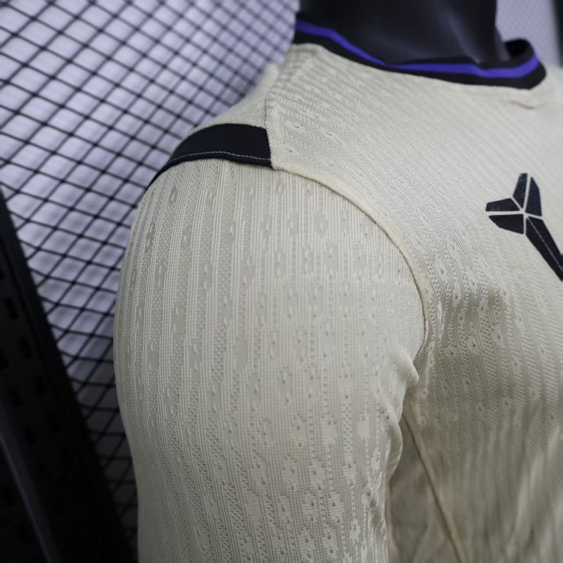 Player Version 25/26 Barcelona  Away Long Sleeve Jersey