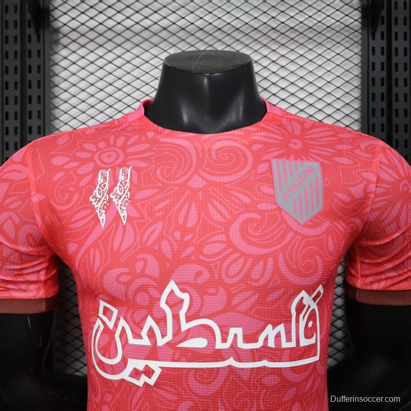 Player Version 25/26 Palestina Pink Jersey