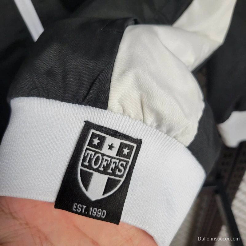 25/26 Santos Jacket Black Windbreaker