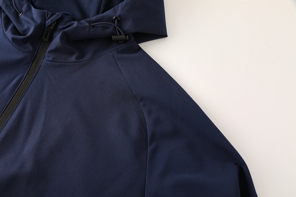 25/26 Adidas Navy Hoodie Full Zipper Jacket + Long Pants